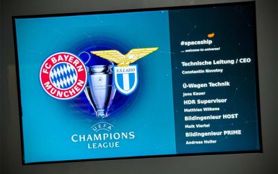 UEFA Champions League mit Dual Stream Plus Workflow